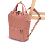 Pacsafe® CX anti-theft mini backpack, Rose