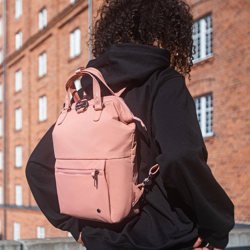 Pacsafe® CX anti-theft mini backpack, Rose