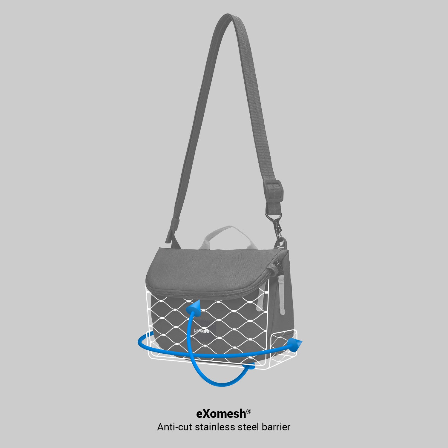 Product image of Pacsafe® GO Anti Theft Saddle Crossbody