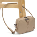 Pacsafe® CX Anti-Theft Square Crossbody, Taupe