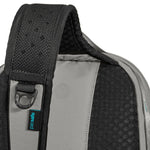 Pacsafe® ECO 12L anti-theft sling backpack, Gravity Gray