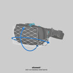 Pacsafe® ECO anti-theft waist pack, Black