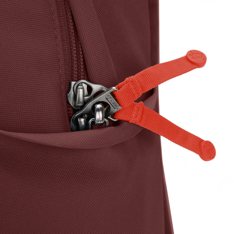 Pacsafe® GO 15L anti-theft backpack, Garnet Red