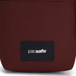 Pacsafe® GO anti-theft micro crossbody, Garnet Red