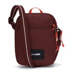 Pacsafe® GO anti-theft micro crossbody, Garnet Red