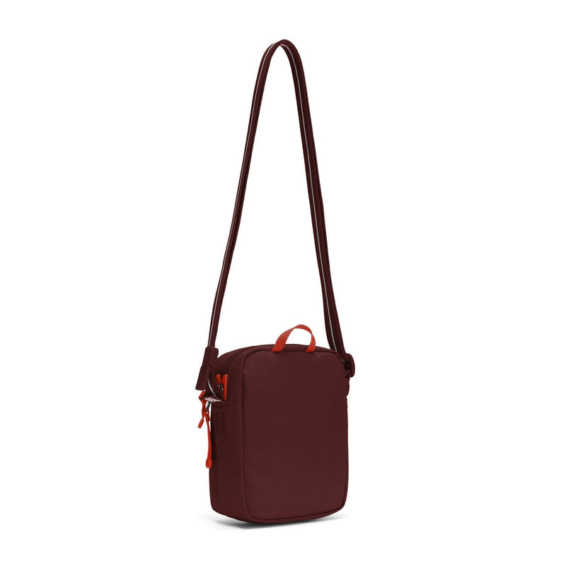 Pacsafe® GO anti-theft micro crossbody, Garnet Red