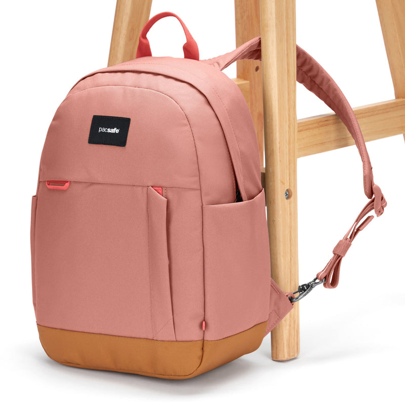 Pacsafe® GO 15L anti-theft backpack, Rose