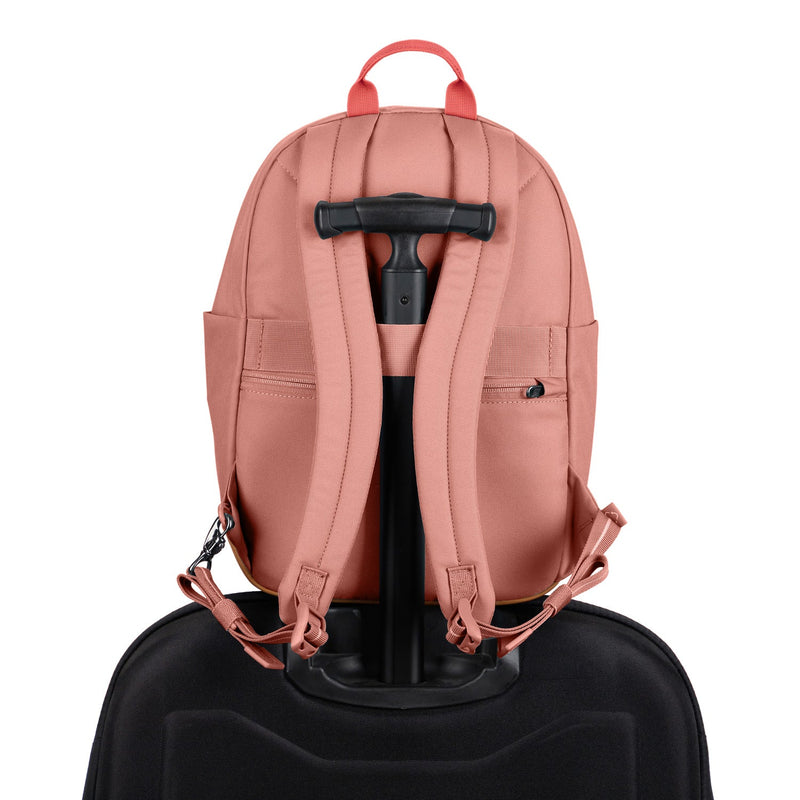 Pacsafe® GO 15L anti-theft backpack, Rose