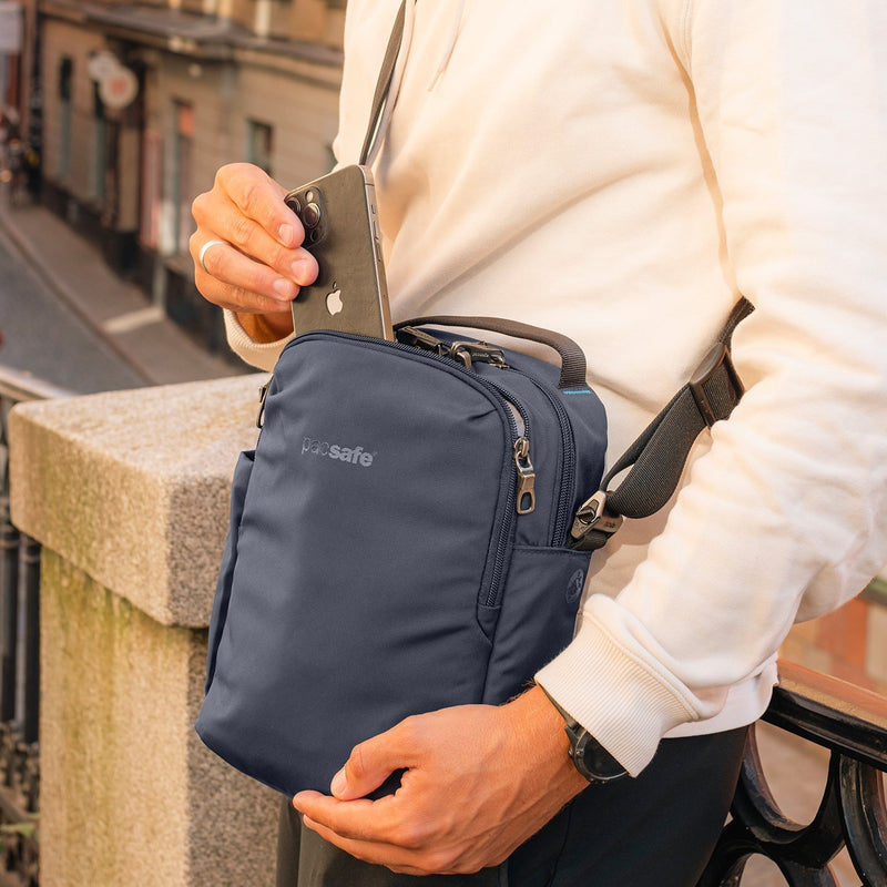 Pacsafe® V Anti-Theft Tour Crossbody, Digital Gray