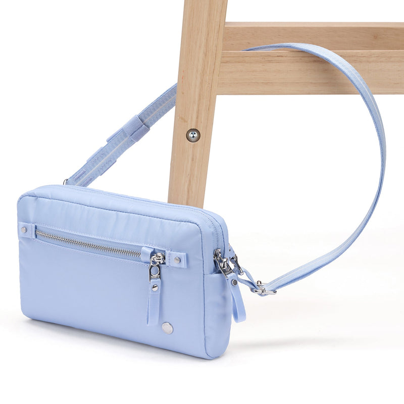 Pacsafe® W Anti-Theft 3-In-1 Sling, Serenity Blue