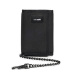 Pacsafe® RFIDsafe™ Z50 RFID blocking trifold wallet, Black