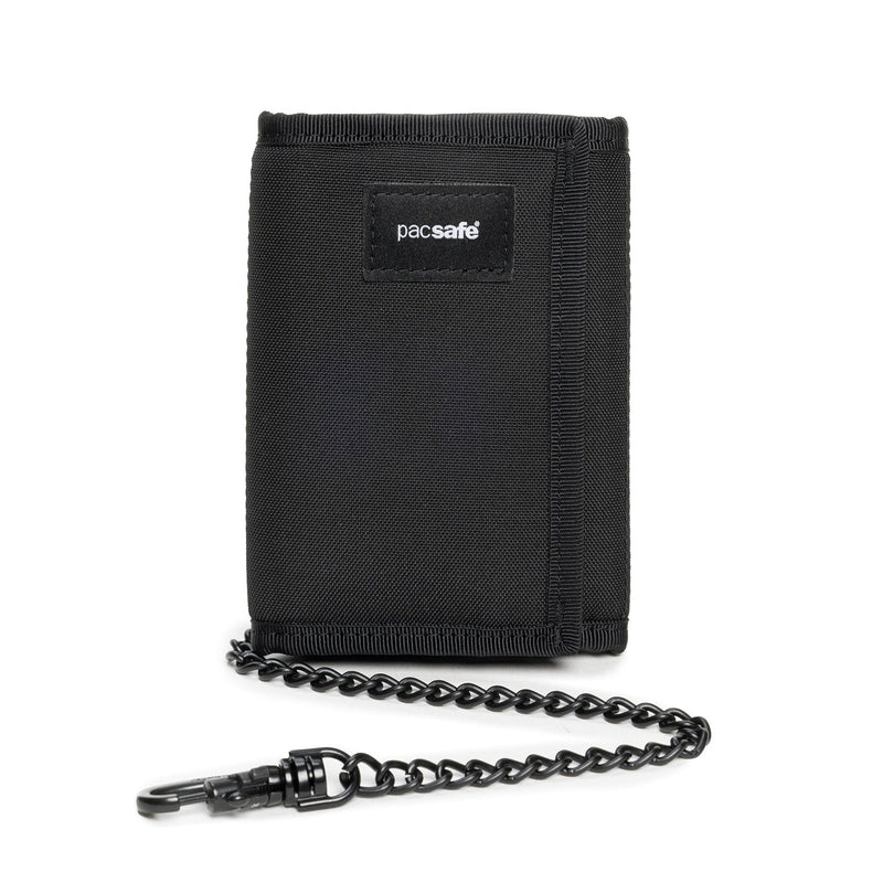 Pacsafe® RFIDsafe™ Z50 RFID blocking trifold wallet, Black