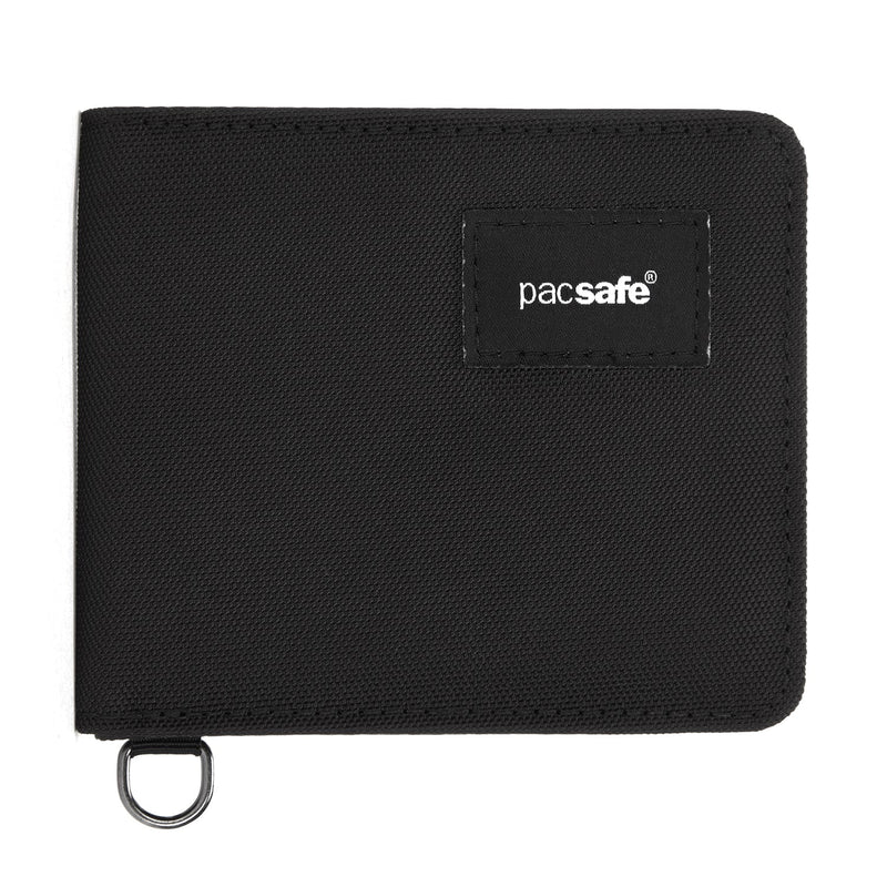 Pacsafe® RFIDsafe™ RFID blocking bifold wallet, Black