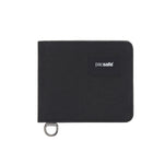 Pacsafe® RFIDsafe™ RFID blocking bifold wallet, Jet Black