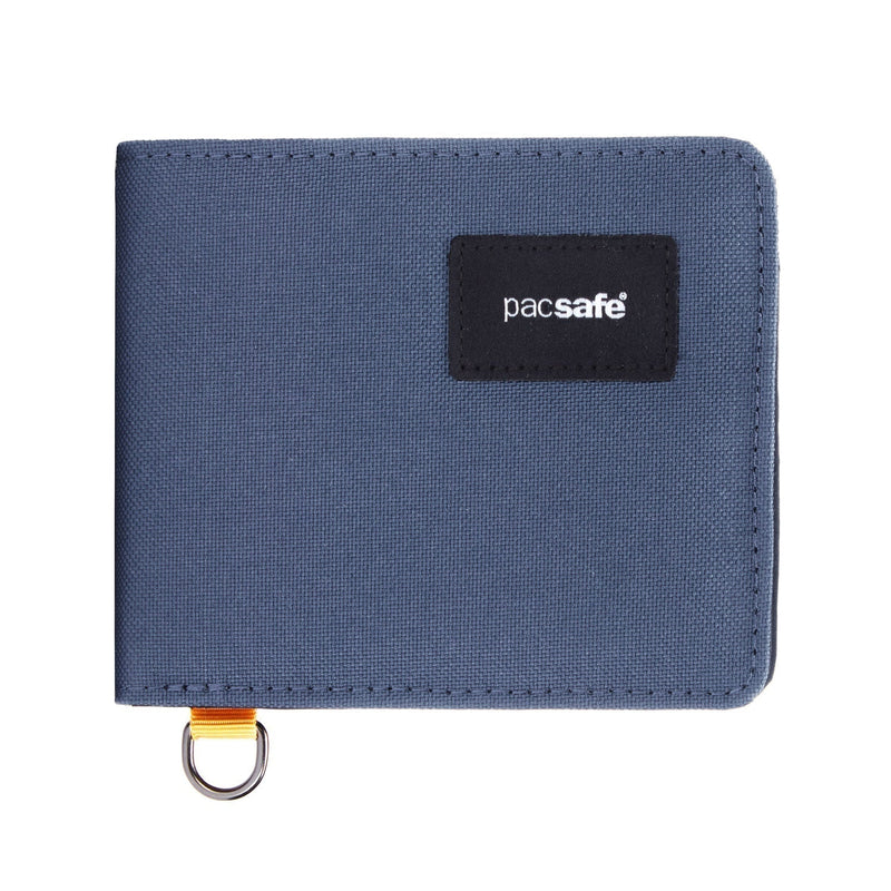 Pacsafe® RFIDsafe™ RFID blocking bifold wallet, Coastal Blue