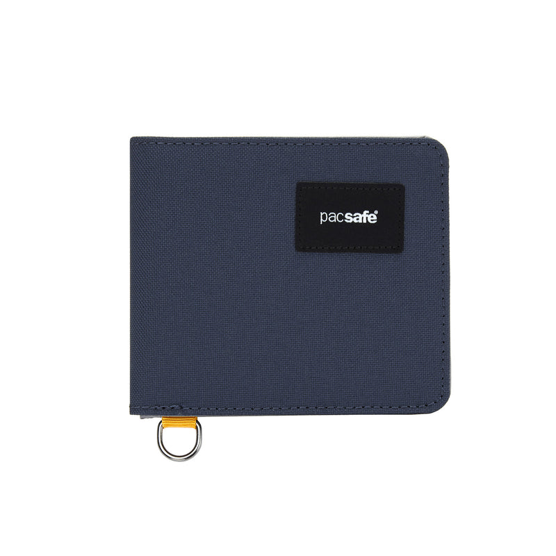 Pacsafe® RFIDsafe™ RFID blocking bifold wallet, Coastal Blue