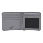 Pacsafe® RFIDsafe™ RFID blocking bifold wallet, Stone