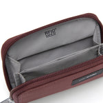 Pacsafe® RFIDsafe™ RFID blocking card wallet, Garnet Red