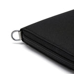 Pacsafe® RFIDsafe™ RFID blocking compact travel organizer, Jet Black