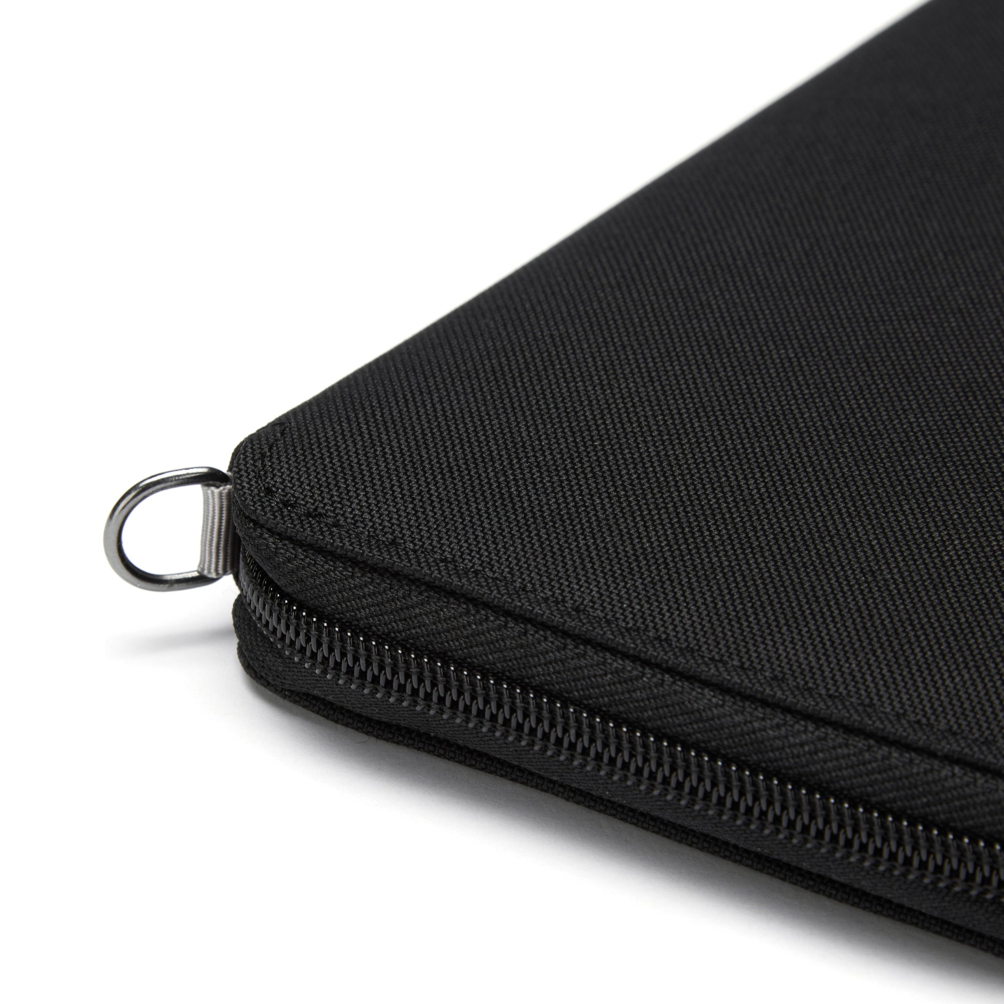 Pacsafe® RFIDsafe™ RFID blocking travel wallet, Jet Black