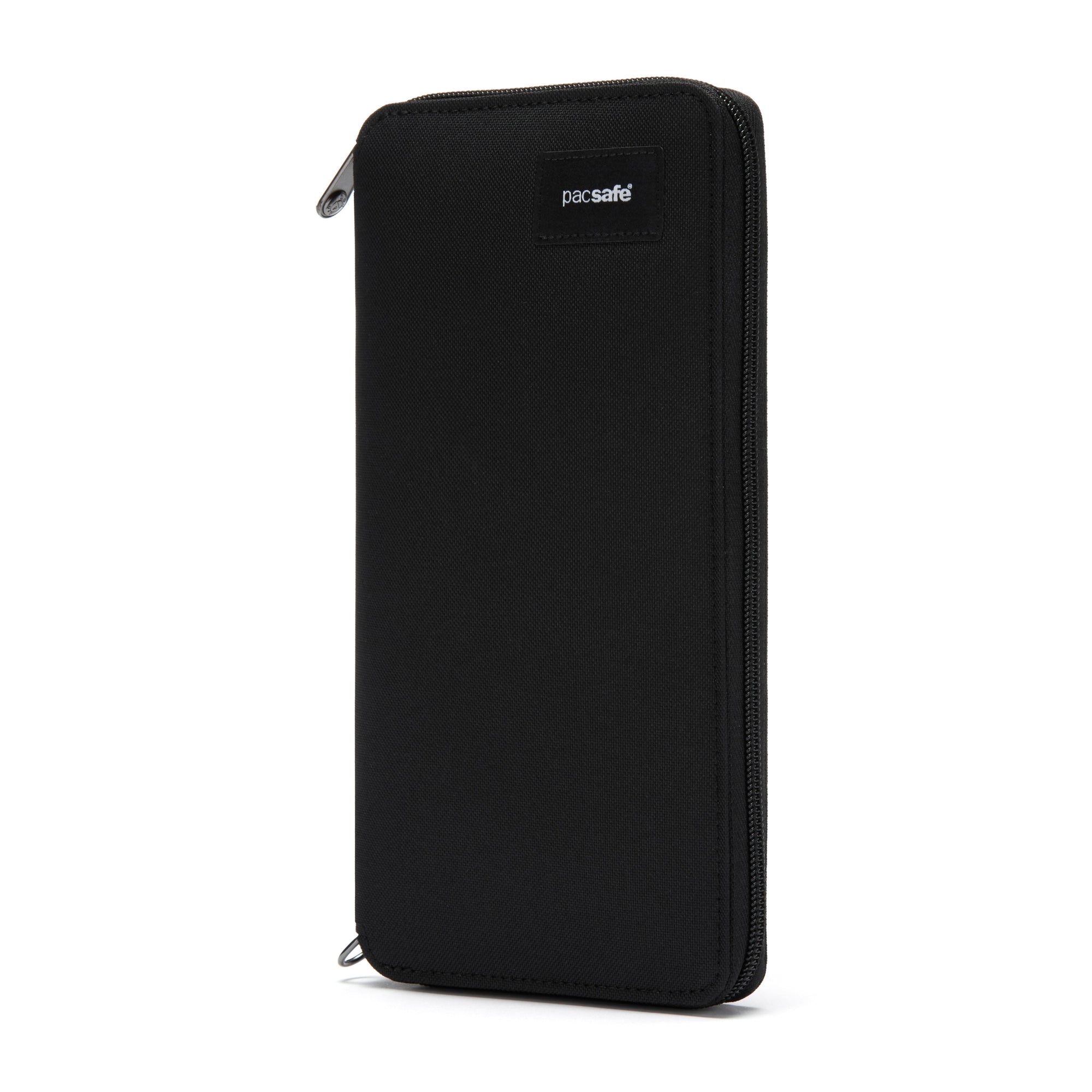 Pacsafe® RFIDsafe™ RFID blocking travel wallet, Jet Black