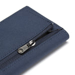 Pacsafe® RFIDsafe™ RFID blocking trifold wallet, Coastal Blue