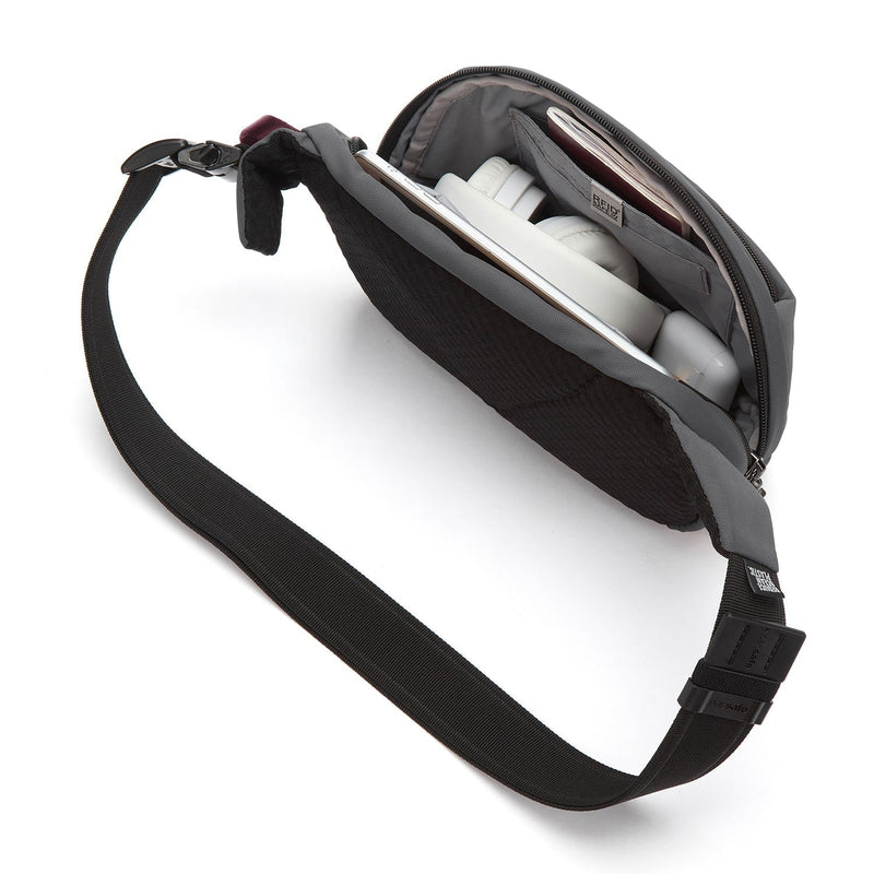 Pacsafe® V anti-theft hip pack, Slate
